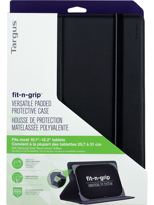 Targus - THZ622GL - Fit N Grip Universal Tablet Case 12.2" black black, THZ622GL, Targus