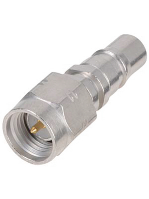 Radiall - R191 912 000W - QMA female/SMA male adapter 50 Ohm, R191 912 000W, Radiall