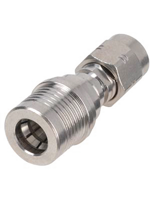 Radiall - R191 910 000W - QMA male/SMA male adapter 50 Ohm, R191 910 000W, Radiall