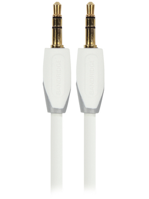 Bandridge - BBM22000W30 - Stereo audio cable 3.00 m white, BBM22000W30, Bandridge