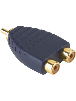 Bandridge - SAY321 - Premium performance audio splitter RCA  2x RCA m - f, SAY321, Bandridge