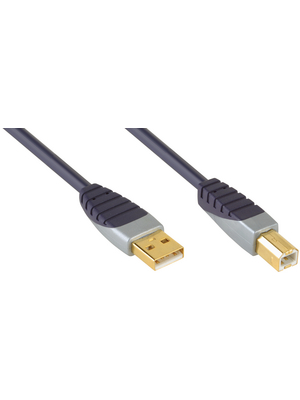 Bandridge - SCL4102 - USB 2.0 cable 2.00 m black, SCL4102, Bandridge