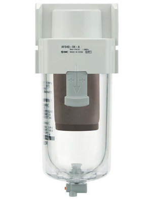 SMC - AFD40-F04-A - Mist separator 0.05...1.0 MPa 600 l/min, AFD40-F04-A, SMC