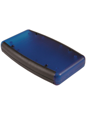 Hammond - 1553BTBUBK - Handheld enclosure transparent / blue-black 79 x 24 mm ABS N/A, 1553BTBUBK, Hammond