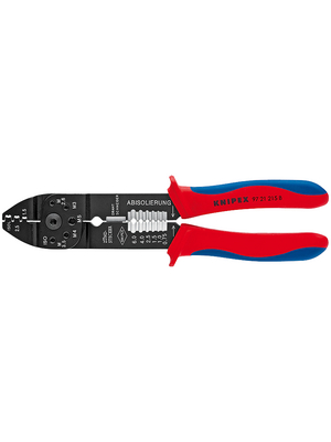 Knipex - 97 21 215 B - Crimping pliers 290 g 0.5...2.5 mm2, 97 21 215 B, Knipex