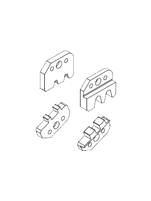 TE Connectivity - 58525-2 - Crimping dies, 58525-2, TE Connectivity