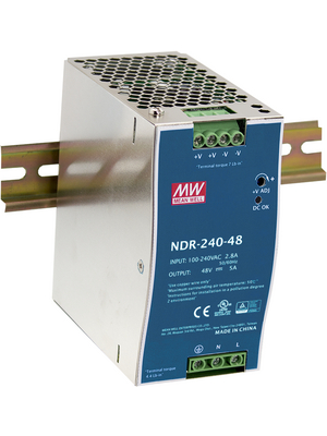 Mean Well - NDR-240-24 - Switched-mode power supply / 10 A, NDR-240-24, Mean Well