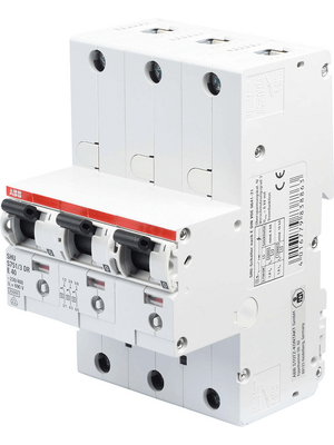 ABB - S751/3DR-E40 - Selective Circuit Breaker 40 A 3, Circuit tripping E, S751/3DR-E40, ABB