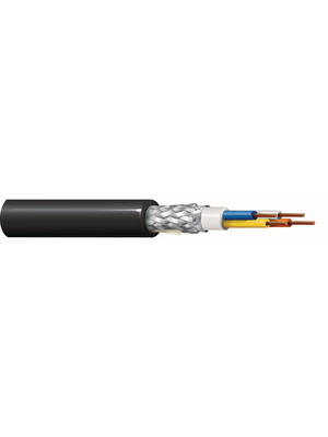 Belden - BE43769.00305 - Data cable Cat5e shielded   4  x0.32 mm2 black, BE43769.00305, Belden