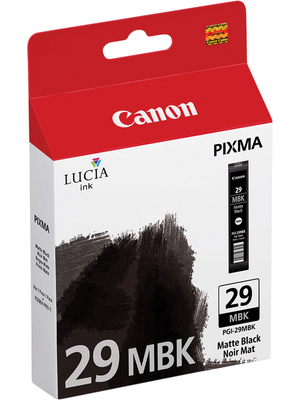 Canon Inc - 4868B001 - Ink PGI-29 black matt, 4868B001, Canon Inc