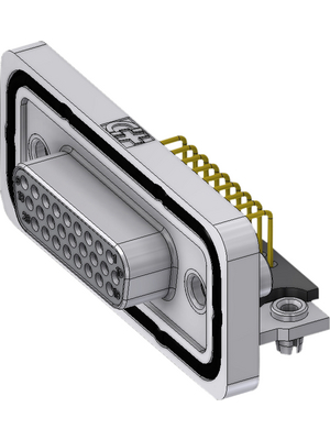 Deltron - HD-DWM26SYC/2M47UN - D-Sub Connector High Density Female 26P, HD-DWM26SYC/2M47UN, Deltron