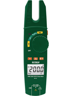 Extech Instruments - MA160 - Current clamp meter, 200 AAC, 200 ADC, TRMS AC+DC, MA160, Extech Instruments