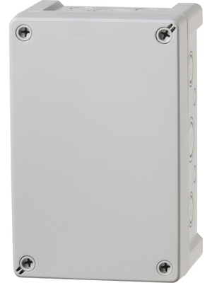 Fibox - TAM 191209 enclosure - Plastic enclosure grey, RAL 7035 122 x 90 mm ABS IP 65, Grey knock-out base with grey cover, TAM 191209 enclosure, Fibox