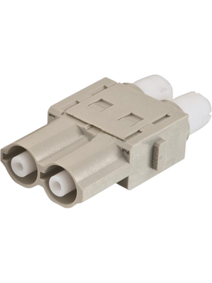 HARTING - 09140023125 - Connector Han,16 A,2500 V,Pole no.-2,Gender of contacts-Female, 09140023125, HARTING