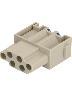 HARTING - 09 14 006 2733 - Connector, Module Han E Quick-Lock, Female, Pole no.6, Han-Quick Lock?, 09 14 006 2733, HARTING