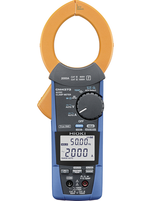 Hioki - Hioki CM 4373 - Current clamp meter, 2000 AAC, 2000 ADC, TRMS, Hioki CM 4373, Hioki