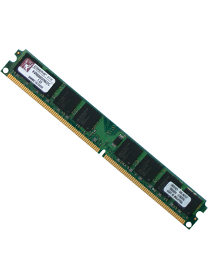 Kingston - KVR800D2N6/2G - RAM Memory, DDR2 SDRAM, DIMM 240pin, 2 GB, KVR800D2N6/2G, Kingston