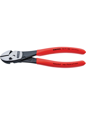 Knipex - 73 71 180 - Power side-cutting pliers TwinForce 180 mm, 73 71 180, Knipex