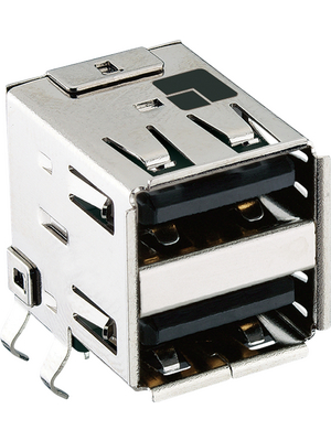 Lumberg Connect GmbH - 2410 05 - USB 2.0 A connector, N/A, 2410 05, Lumberg Connect GmbH