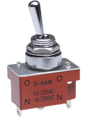 NKK - S8AW - Toggle switch (on)-off-(on) 1P, S8AW, NKK