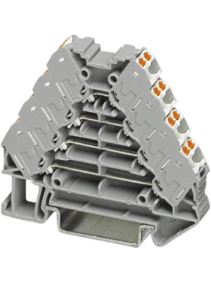 Phoenix Contact - PTRV 4  /WH - Marshalling Terminal block CLIPLINE PT N/A grey, PTRV 4  /WH, Phoenix Contact