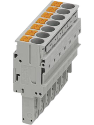 Phoenix Contact - PP-H 6/ 7 - Plug N/A 21 x 57.4 x 49.3 mm grey PT, 3061622, PP-H 6/ 7, Phoenix Contact