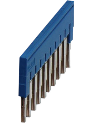 Phoenix Contact - FBS 10-5 BU - Plug-in Bridge, 5.2 mm, Poles=10, blue, FBS 10-5 BU, Phoenix Contact