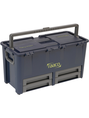 Raaco - COMPACT 62 - Toolbox 620 x 315 x 320 mm 6.2 kg Polypropylene, COMPACT 62, Raaco