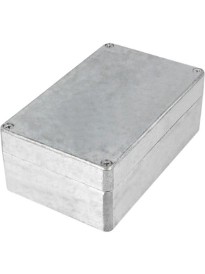 RND Components - RND 455-00382 - Metal enclosure, aluminium, 100 x 160 x 60 mm, Aluminium, IP 65, RND 455-00382, RND Components