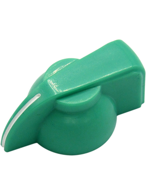 RND Components - RND 210-00273 - Pointer Knob, green, with line, Diameter19 mm, RND 210-00273, RND Components