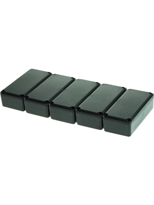 RND Components - RND 455-00030 - Potting box 28 x 58 x 18 mm black ABS / UL94-HB N/A, RND 455-00030, RND Components