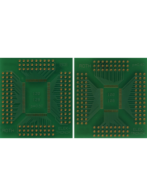 Roth Elektronik - RE470-03 - Prototyping board FR4 Epoxide + chem. Au, RE470-03, Roth Elektronik