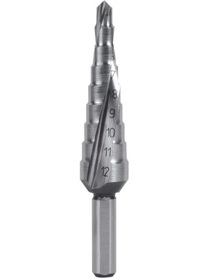 Ruko - 101 050-9 - Step Drill Bit 4...12 mm, 101 050-9, Ruko