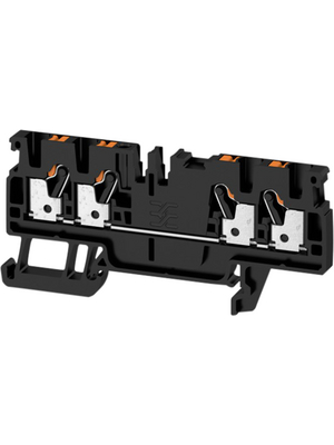 Weidmller - A4C 2.5 BK - 1521820000 - Terminal block A N/A black, 0.5...2.5 mm2, A4C 2.5 BK - 1521820000, Weidmller