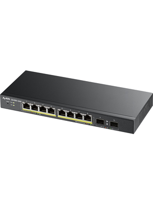 Zyxel - GS1900-10HP-EU0101F - Web-managed switch 10 2x SFP Desktop, GS1900-10HP-EU0101F, Zyxel