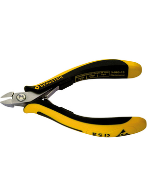 Bernstein - 3-963-15 - Side-cutting pliers without bevel, 3-963-15, Bernstein