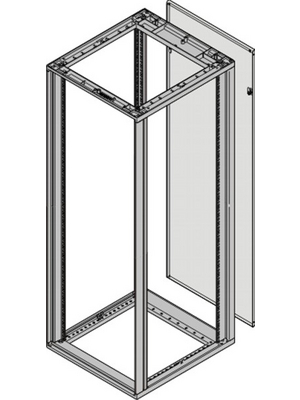 Pentair Schroff - 25230-370 - Rear panel 6 HE, 25230-370, Pentair Schroff