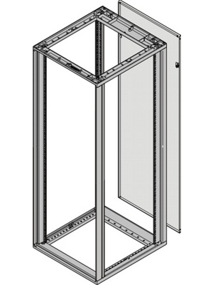 Pentair Schroff - 26230-370 - Rear panel 6 HE, 26230-370, Pentair Schroff