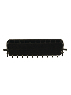 Molex - 43650-1012 - Pin header single row 90 SMD Pitch3 mm Poles 1 x 10 Micro-Fit, 43650-1012, Molex