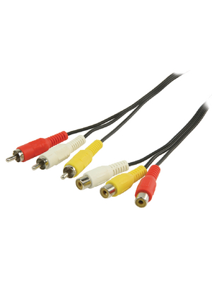 Valueline - VLVP24305B20 - Video cable 2.00 m black, VLVP24305B20, Valueline