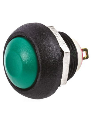 Apem - ISR3SAD300 - Push-button Switch Momentary function green, ISR3SAD300, Apem