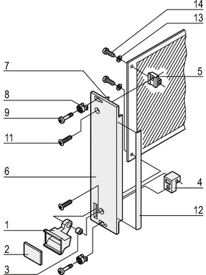 Pentair Schroff - 20848-485 - Plug-in unit VME, 3 HE, 4 TE, 20848-485, Pentair Schroff