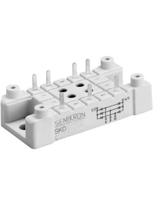 Semikron - SKD83/12 - Bridge rectifier, 3-phase G 55, SKD83/12, Semikron