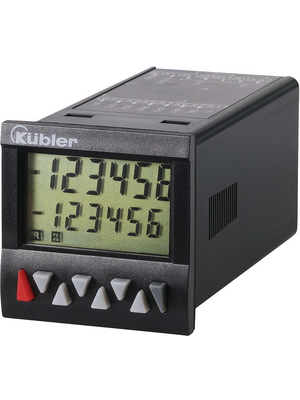 Kbler - 6.907.0100.0A0 - Preset Counter 2 x 6 digit LCD 5 kHz / 30 Hz PNP, NPN 90...260 VAC, 6.907.0100.0A0, Kbler