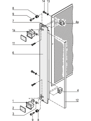 Pentair Schroff - 20848-492 - Plug-in unit VME, 6 HE, 4 TE, 20848-492, Pentair Schroff