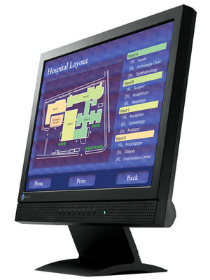 Eizo - L363T BLACK - TFT touch panel, L363T BLACK, Eizo