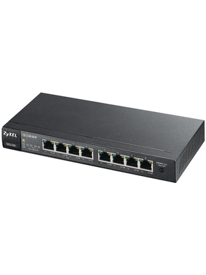 Zyxel - GS1100-8HP-EU0101F - Switch 8x 10/100/1000 (4x PoE) Desktop, GS1100-8HP-EU0101F, Zyxel