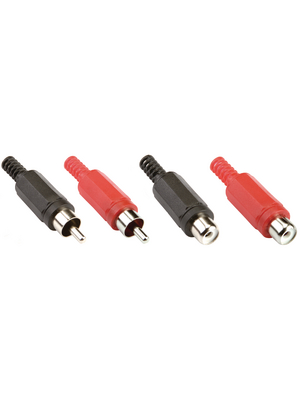 Bandridge - BPP100 - Cinch connection kit 2x RCA - 2x RCA m C f, BPP100, Bandridge