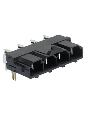 Molex - 42820-4223 - Male connector Pitch10 mm Poles 4 Single row / 90 / with shroud Mini-Fit Sr, 42820-4223, Molex