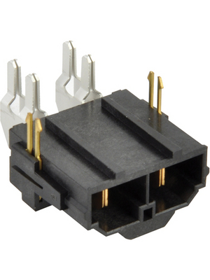 Molex - 42820-2223 - Male connector Pitch10 mm Poles 2 Single row / 90 / with shroud Mini-Fit Sr, 42820-2223, Molex